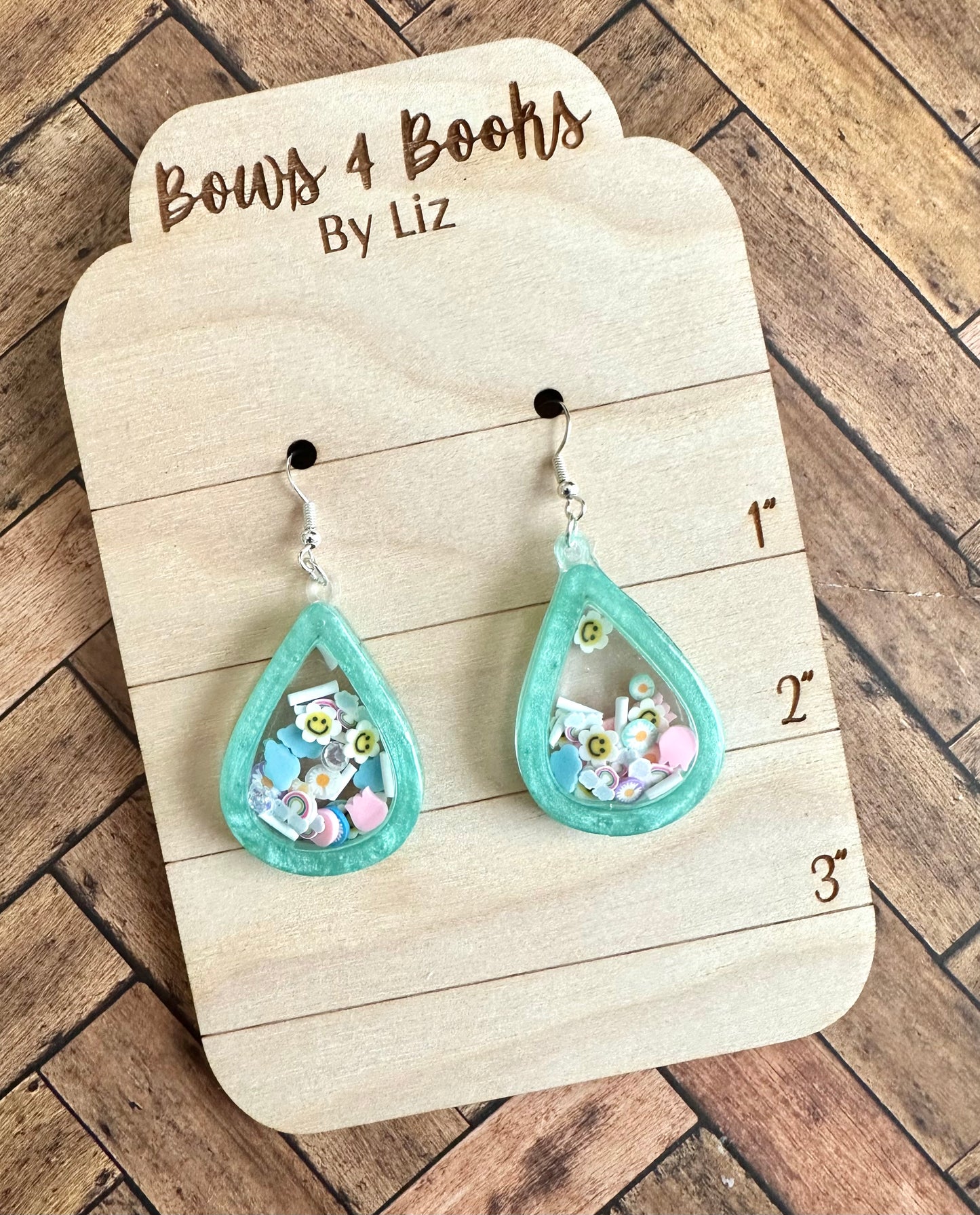 Flower mix earrings