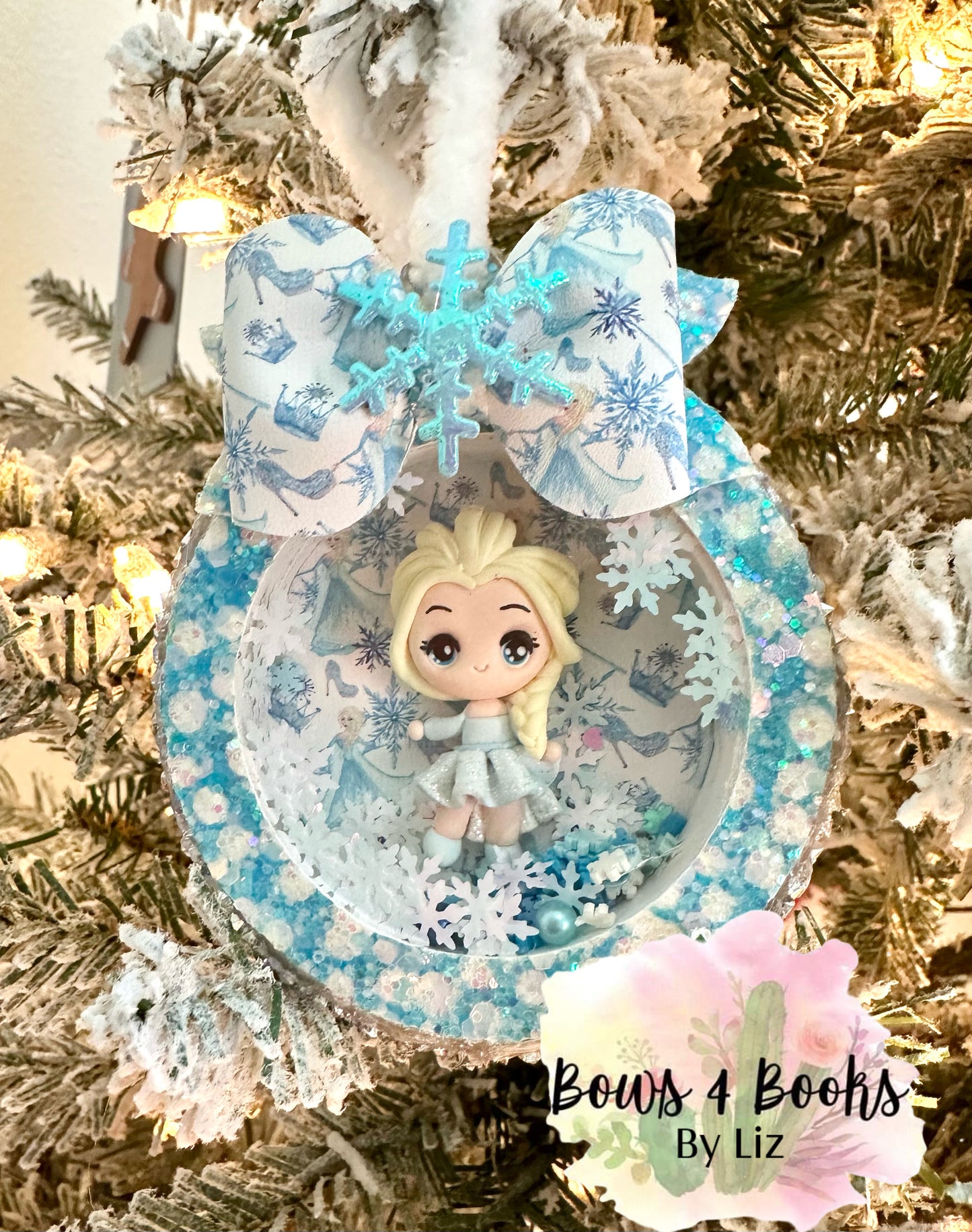 Snow girl ornament