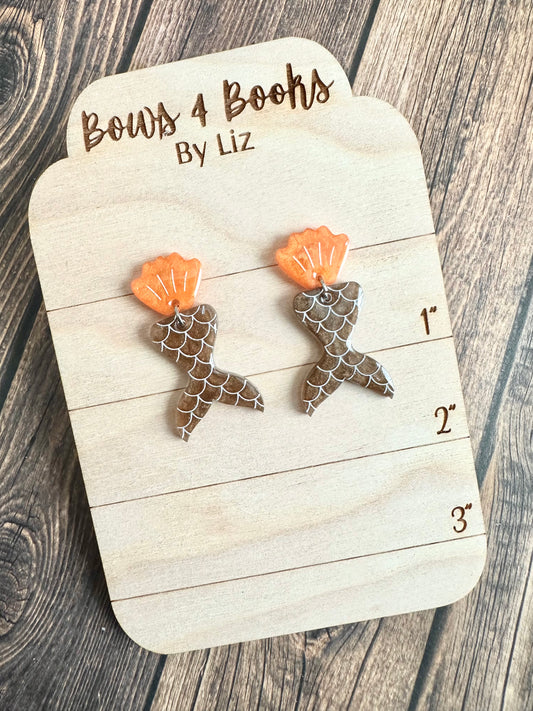 Mermaid fall earrings